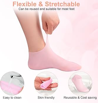 Anti Crack Silicone Foot Protector Socks