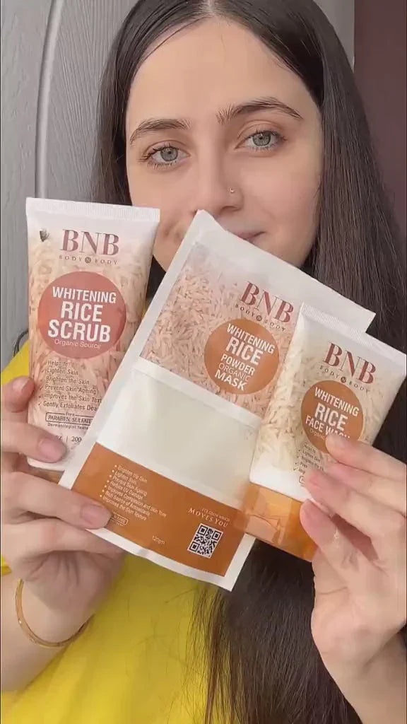 BNB Extract Bright & Glow Kit (  Face Wash +  Scrub +  Mask )